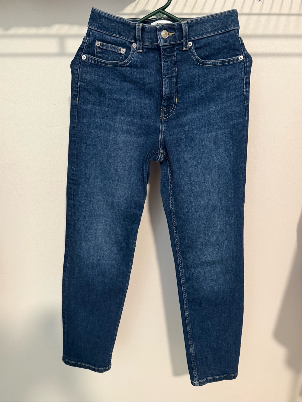 Women's SpanxSculpt ReDefine Dark Blue High-Rise Slim Jeans
